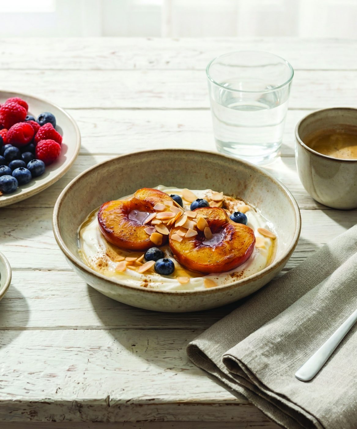 Blueberry Peach Bowl